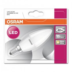 Ampoule LED E14 5,5 W (470 Lm) blanc chaud - OSRAM