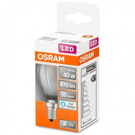 Ampoule LED E14 4 W (470 Lm) blanc froid - OSRAM