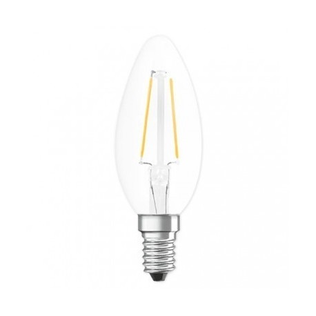 Pack de 2 ampoules LED E14 2,5 Watts blanc froid - OSRAM