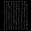 Rideau lumineux de Noël 1,70 x 1,70 mètre 180 LED blanches